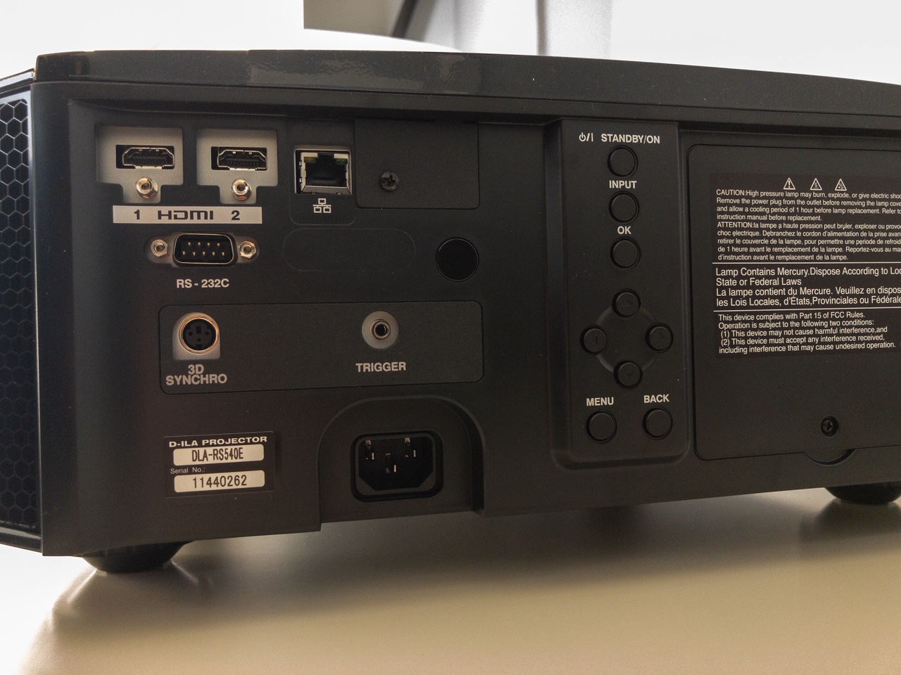 JVC DLA-RS540